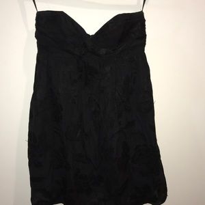 Milly of NY black strapless dress